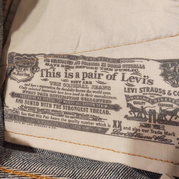 NWT Levi's 501 Denim Cut Off Shorts - Picture 5 of 8